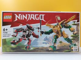 LEGO Ninjago 71781 Lloyds Mech-Duell EVO - NEU