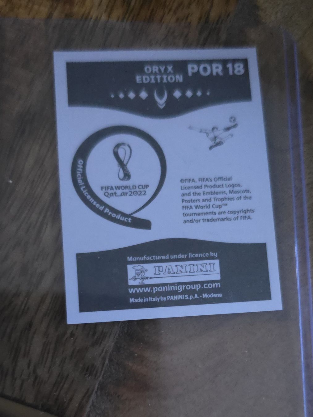 Panini Sammelbilder & Trading cards: Cristiano Ronaldo - Panini WM 2022 – Gebraucht aus Rotkreuz von Titotesla 1