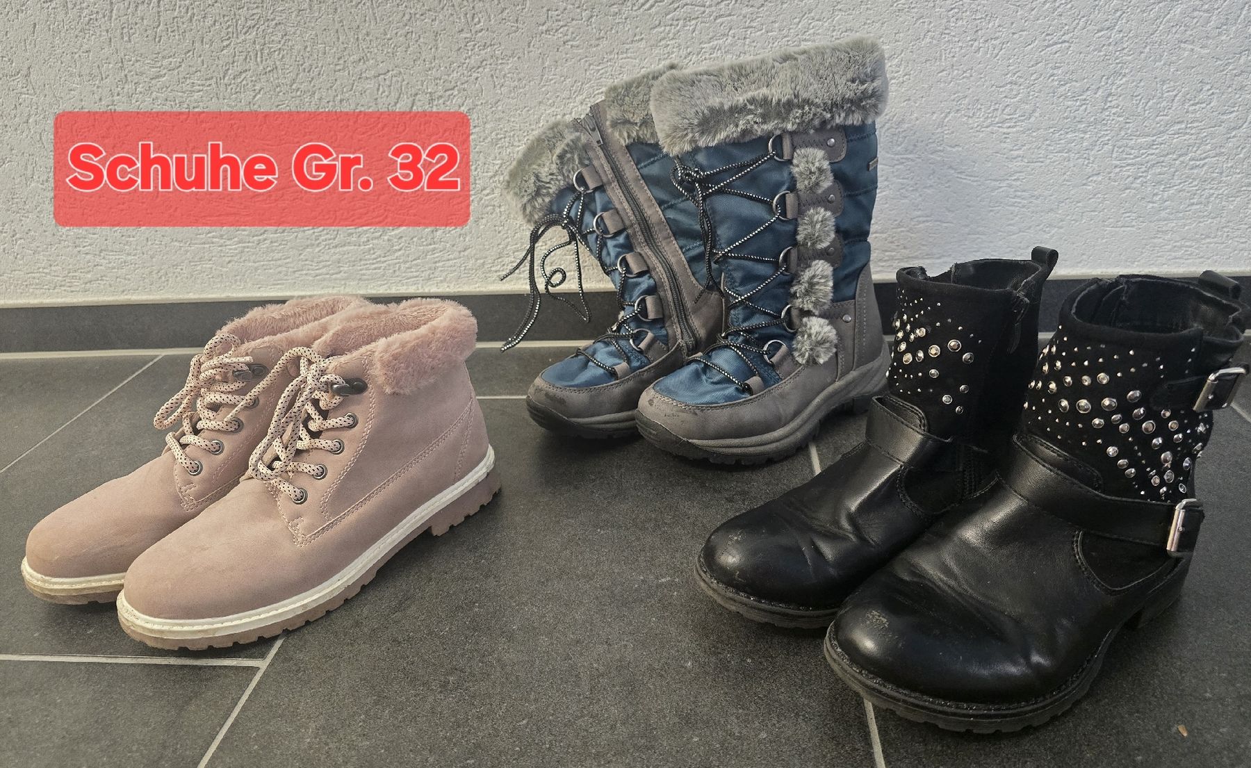 Chaussures garçon: Schuhe / Stiefel Grösse 32 – D'occasion à Birmensdorf ZH par nad_5hfd