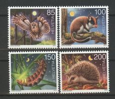 2016, Sondermarken Nachtaktive Tiere **