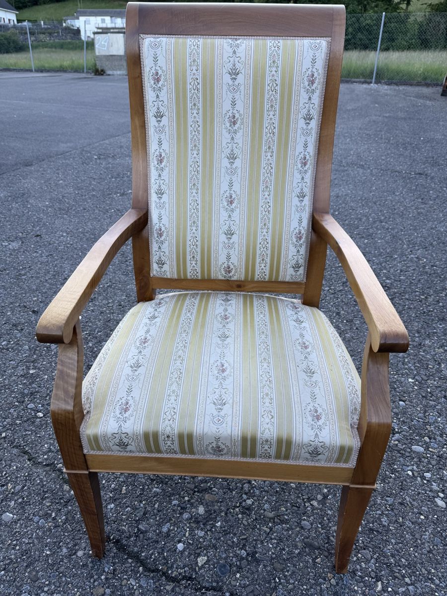 Stühle: Armlehnstuhl im Biedermeier Stil – Gebraucht aus Meisterschwanden von Scania78 1