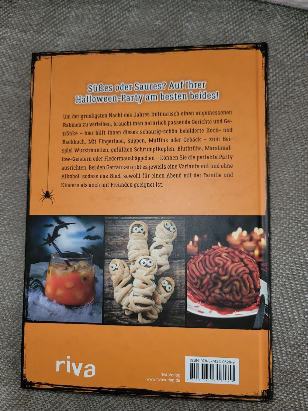Libri: Tom Grimm, Halloween, Koch- und Backbuch, halloween food – Nuovo (secondo la descrizione) da Zollikerberg venduto da Nice_Name 4