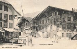 Saanen - Dorfplatz