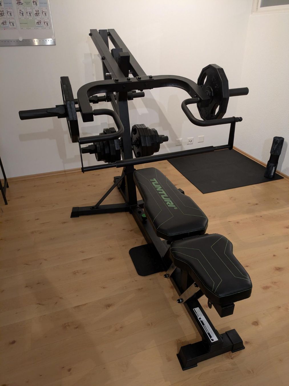 Tunturi Hometrainer: Neue Tunturi WT 80 Kraftstation mit 90 KG Gewichten – Neu (gemäss Beschreibung) aus Besenbüren von saschalaeubli