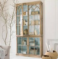 Loberon Schrank Mangoholz Vitrine Buffet Glasvitrine