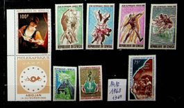 SÉNÉGAL TIMBRES NEUFS 1968-69. COTE 14.10 EUROS /U448