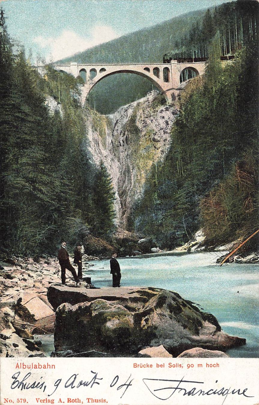 Cartes postales: Albulabahn Zug treno – D'occasion à Biasca par Blenio71
