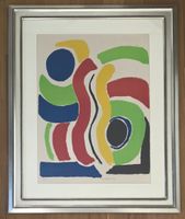 Sonia DELAUNAY Ori. Lithogr. "Jeux D'enfants" 1970 handsign.