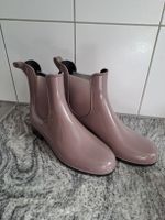 Lack Gummistiefel Stiefeletten Gr. 38 Top