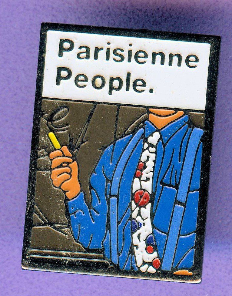 Marlboro Placchette & Badge: Parisienne People – Usato da Winterthur venduto da Sammleroase