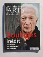 Connaissance des Arts, Pierre Soulages, Kunstmagazin top!