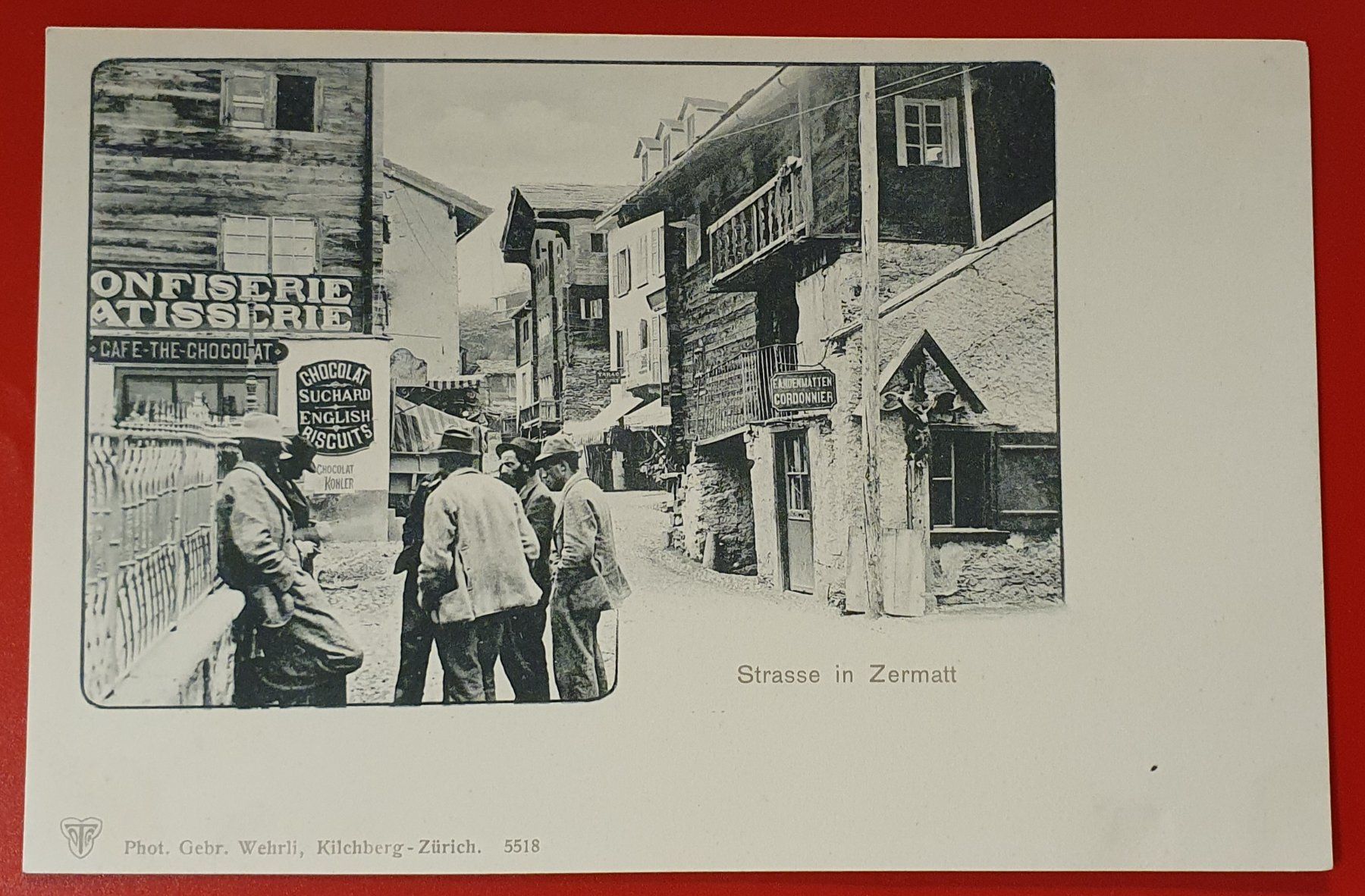 Cartoline postali: Zermatt  - Dorfpartie – Usato da Kreuzlingen venduto da Rschweiz1