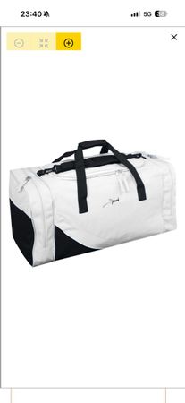 Sporttasche Focus weiss von gpard senior