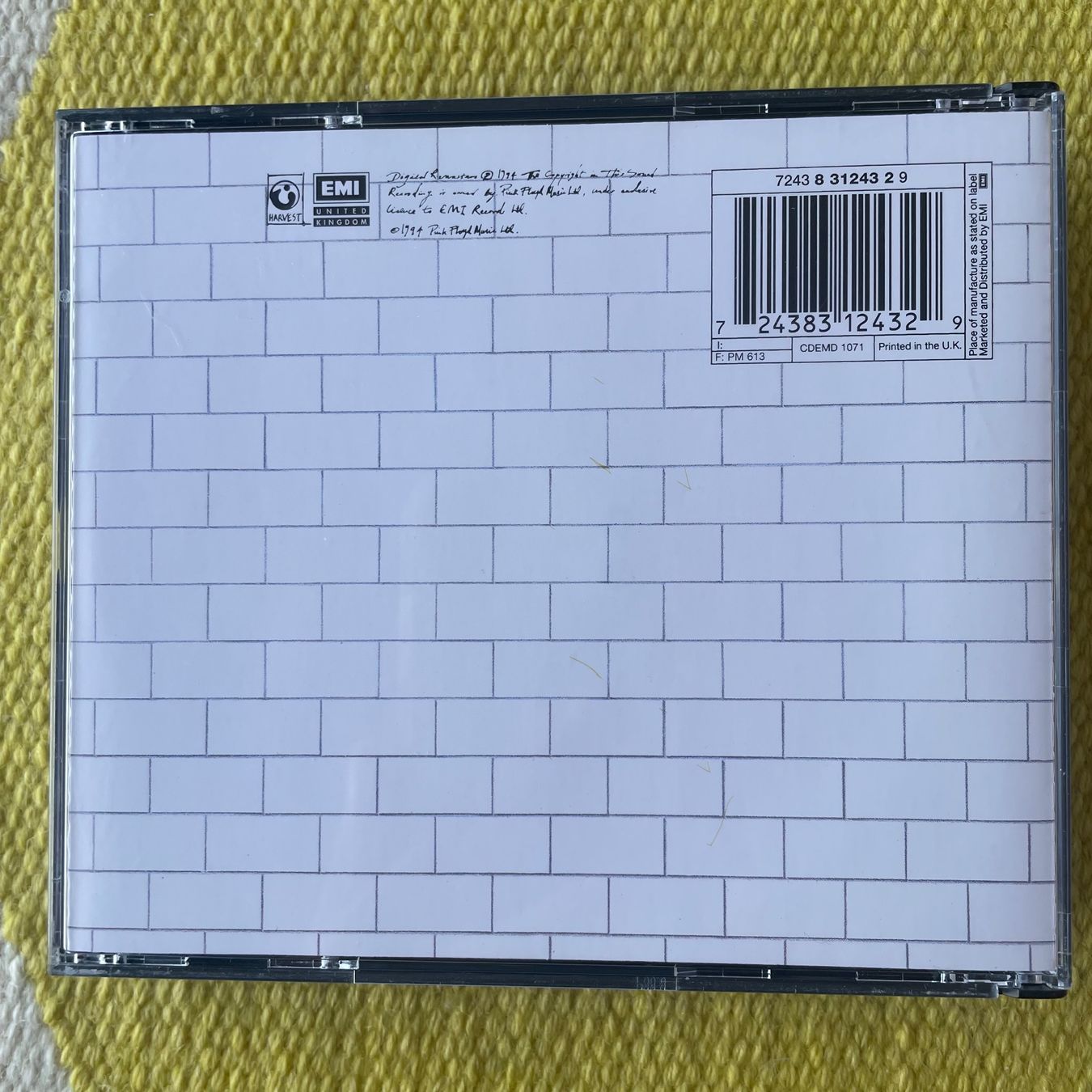 CDs: PINK FLOYD-2CD THE WALL – D'occasion à Rorschacherberg par CD-Roli 1