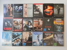 18 DVD Paket Thriller/Action Filme