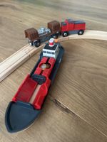 BRIO Holzeisenbahn Set mit Schiff und Zubehör!