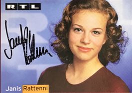 Janis Rattenni Autogramm signiert Foto 10x15cm