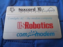PTT Taxcard 10 Comlight AG US Robotics Com...modem