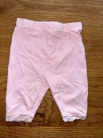 Gr 74 zart rosa leggins mit spitze