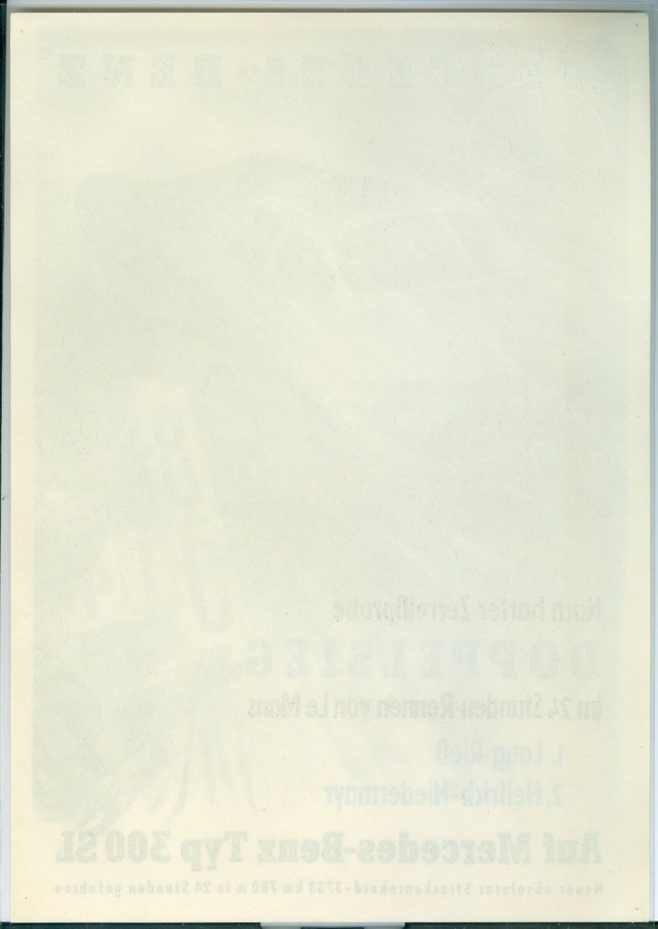 Foto & Immagini: 1952 Werbung Motorsport – Usato da Zürich venduto da yago-rot 1