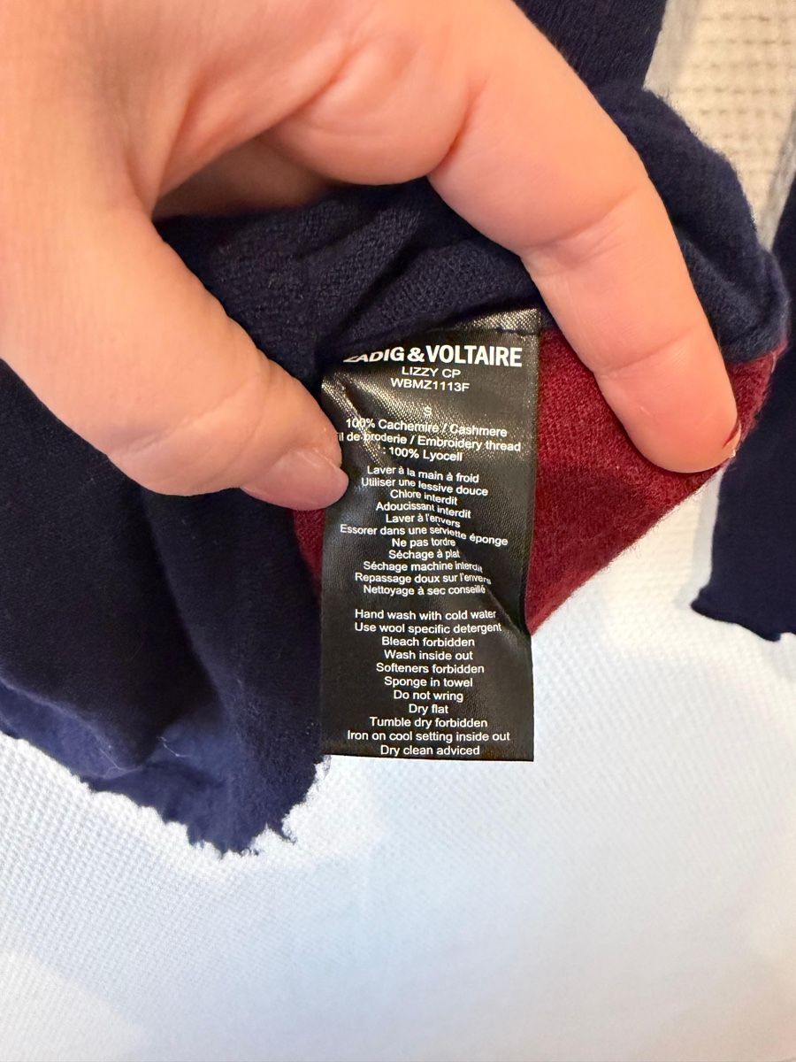 Pulls & Sweat-shirts: Zadig & Voltaire Cashmere Top - Size S – D'occasion à Lausanne par Lillielillie 3