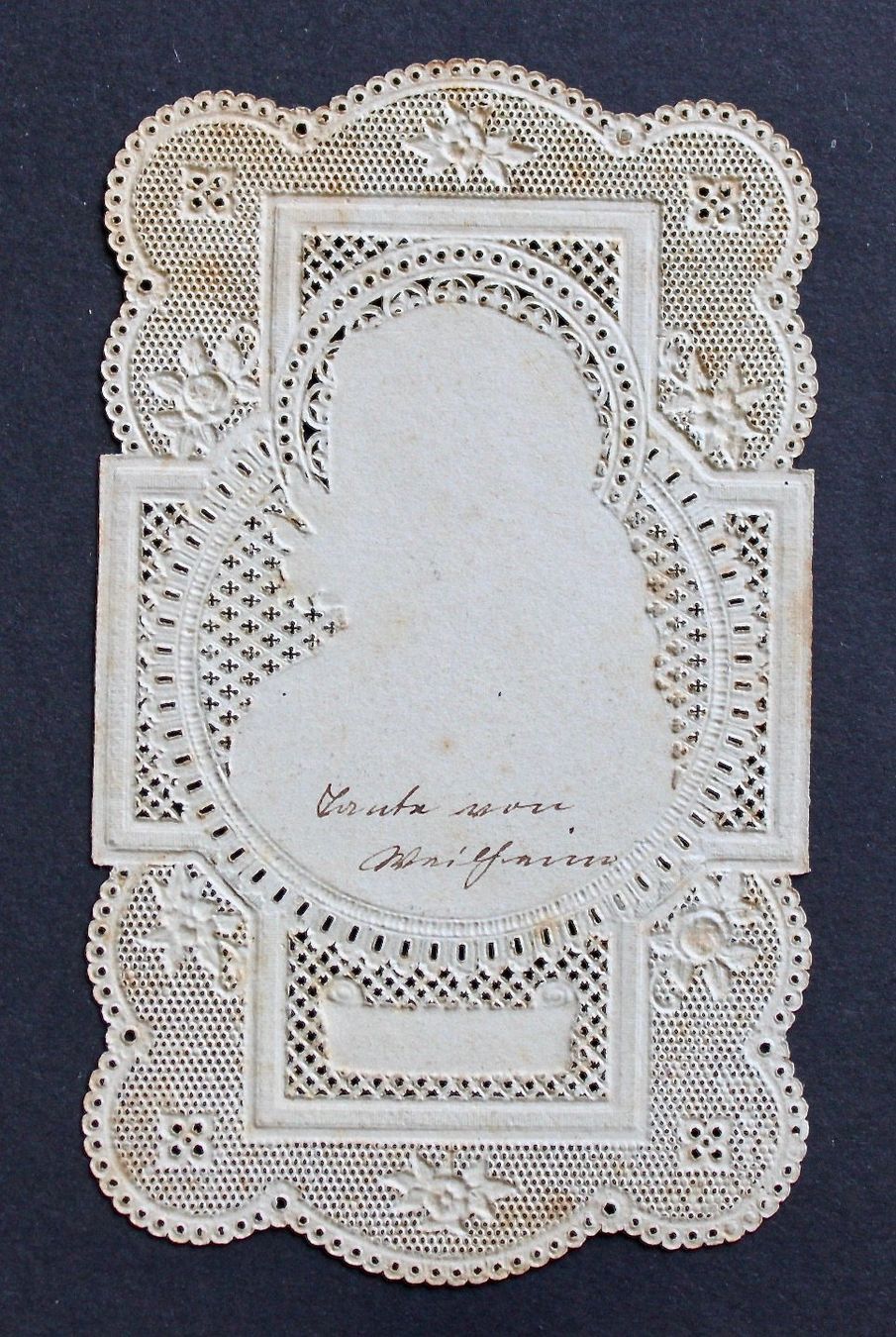 Incisioni: 4 ANDACHTSBILDER, SPITZENBILDER, UM 1900 – Usato da Grandcour venduto da Flowerstyle 3