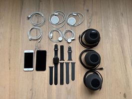 2x iPhone 7, Watch 6 Titanium, 3x HomePod mini, 2x MagSafe