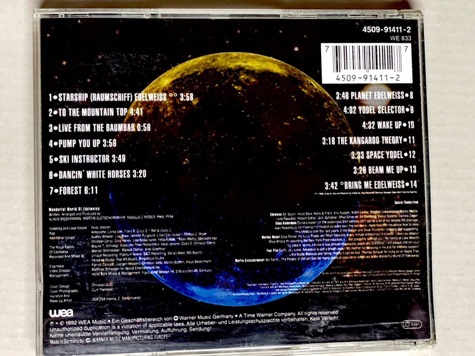 CD: Edelweiss - Wonderful World – Usato da Muri b. Bern venduto da AdidasCollector 1