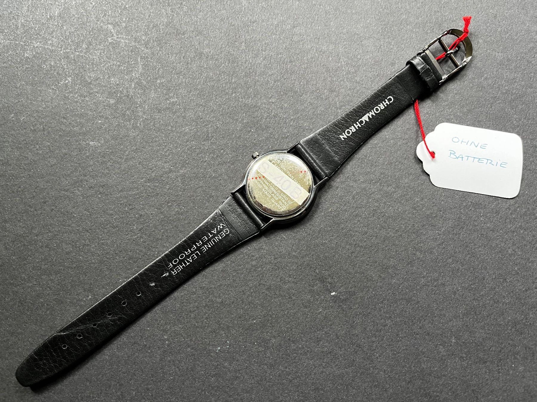Orologi: CHROMaCHRON Colour Time - selten - "Stahl"-Variante – Usato da Zürich venduto da FV.vintage 2
