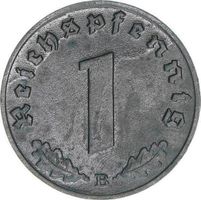 1 Pfennig Deutsches Reich Reichspfennig 1942 B