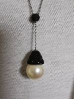 Swarovski Y-Kette Perle Pointiage Kristall