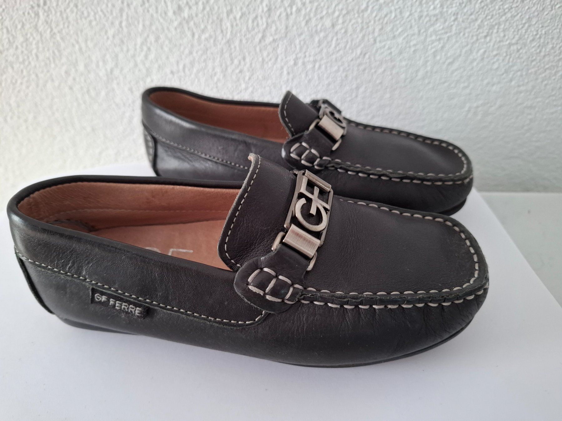 Gianfranco Ferre Scarpe per ragazzi: Gianfranco Ferré, Loafer, schwarz, Gr. 29 – Usato da Dornach venduto da shoe-lina 1
