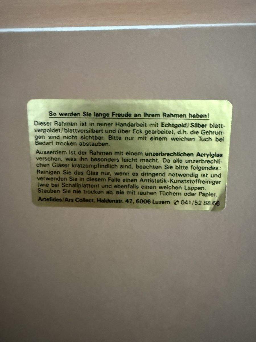 Grafiken & Lithographien: Cariget 790X660 – Gebraucht aus Klosters-Dorf von Jasper021 2