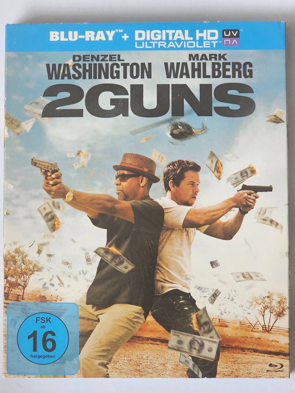 Tutti i DVDs: Blu-ray 2 Guns mit Denzel Washington – Usato da Würenlos venduto da Keks