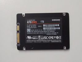 Samsung 870 EVO 1TB SSD 2023 nur 3.9TB geschrieben 99%