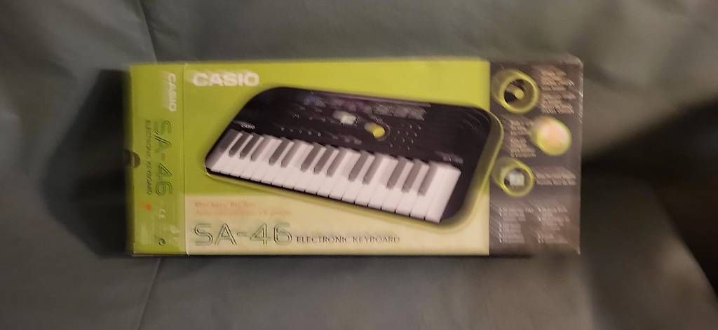 Claviers: Elektronisches Keyboard Casio SA-46, neu und originalverpack – Neuf avec emballage d'origine à Curio par mia_vb5z 2