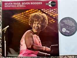 Winifred Atwell – Seven Rags Seven Boogies UK LP GEWASCHEN