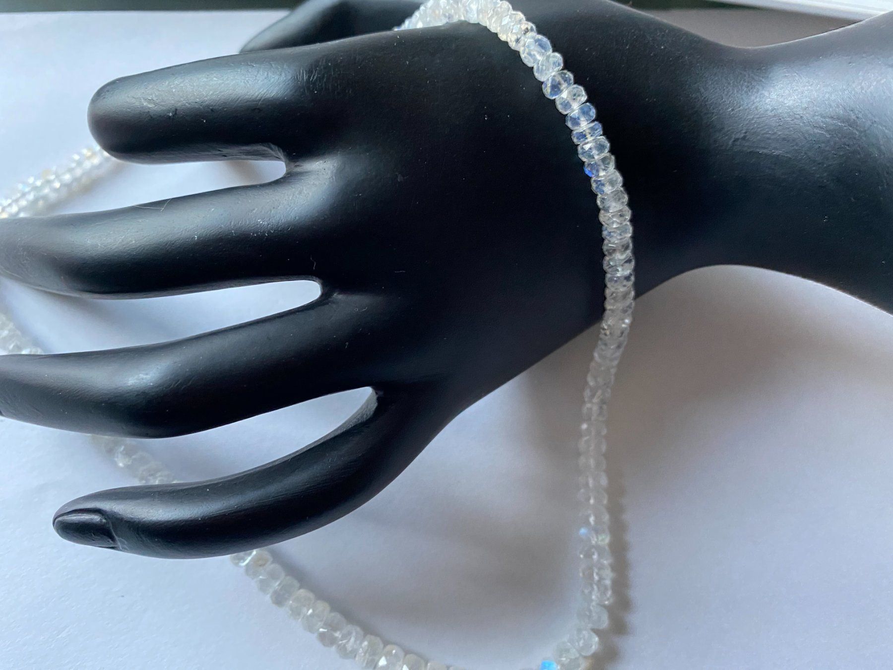 Catenine: Kette Labradorit, Länge 40cm (11) – Nuovo (secondo la descrizione) da Muri b. Bern venduto da Silberqualle