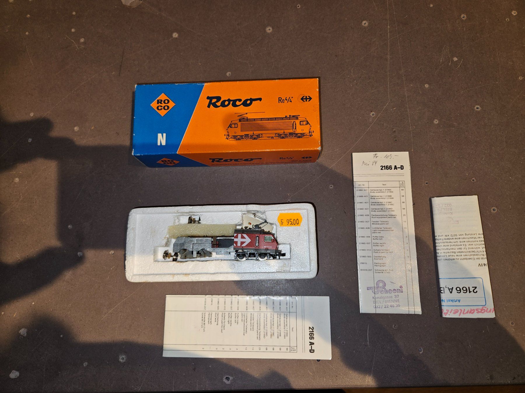 Roco Modellini di ferrovie: Roco SBB RE 4/4 mit OVP – Usato da Bern venduto da lukas90pilze