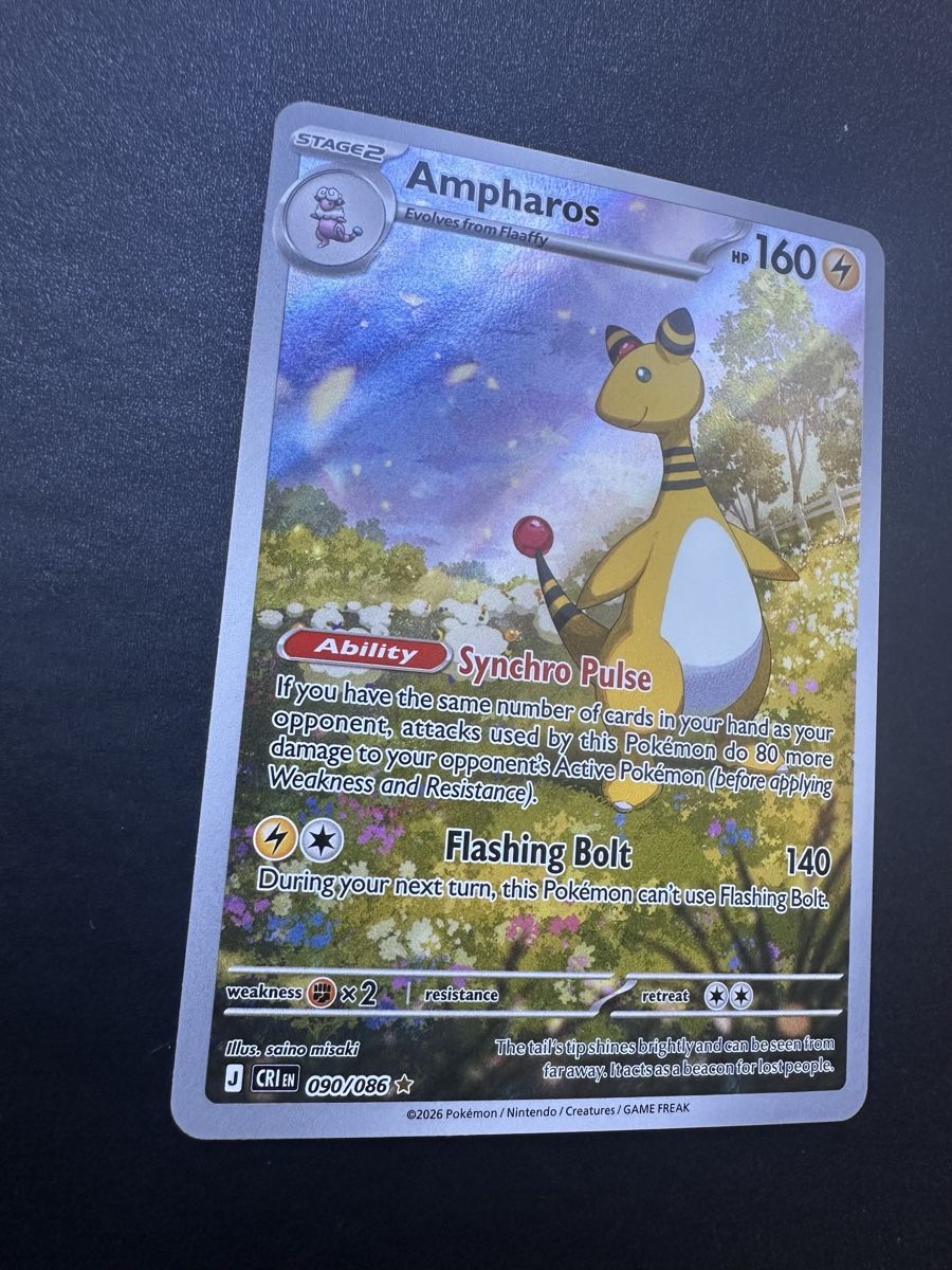 Pokémon Carte collezionabili: Ampharos #90 - Chaos Rising - Ab 1.- CHF – Usato da Bern venduto da HugoStiglitz11 1