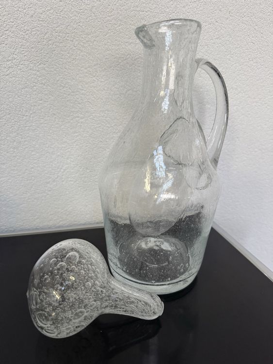 exklusive Glas Karaffe- Einzelstück 2