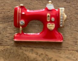 Pin / Brosche Nähmaschine