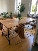 Solid wood designer dining table – Excellent Condition