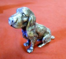 Très jolie statuette de Cocker , lourd env. 2,4 kg