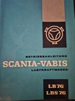 Scania Vabis LB 76 LBS 76 Betriebsanleitung 1966 xx