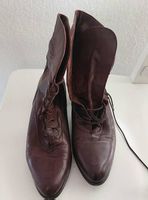 Damen Stiefeletten, Gr. 42, echt Leder braun