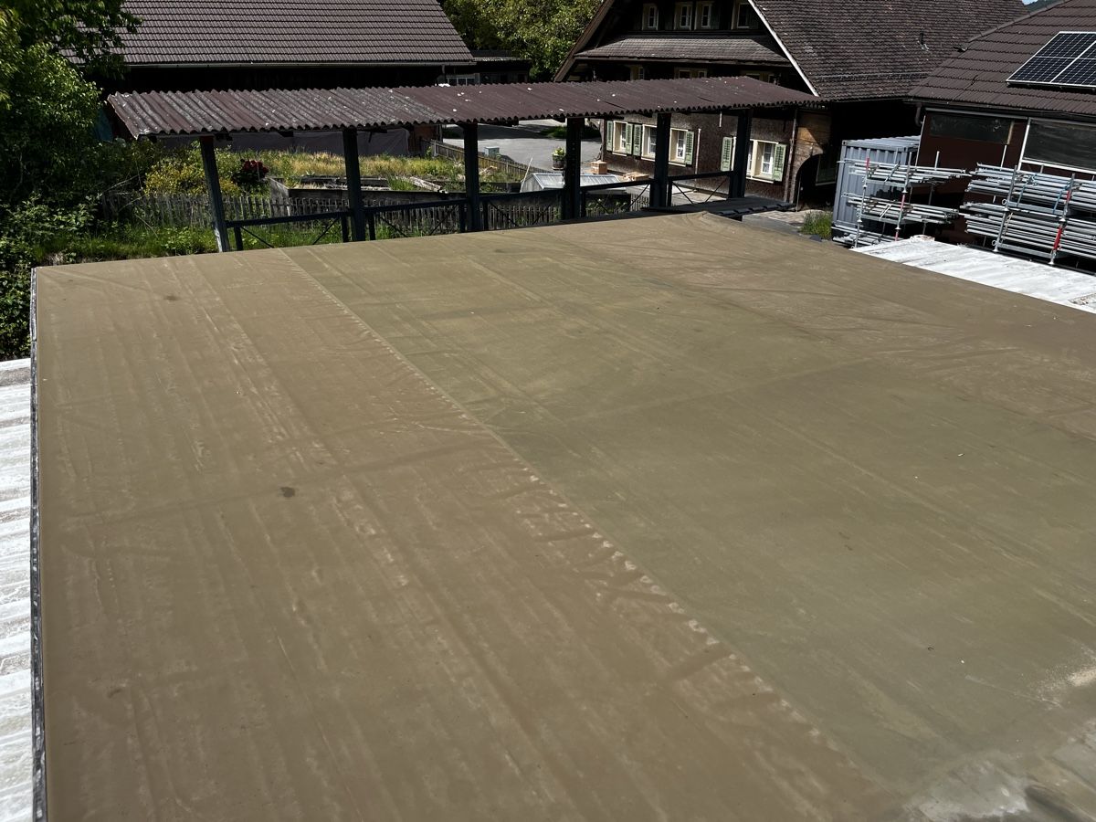 Articoli in legno: Containerdach 8 x 6 m mit Schaltafeln und Dokaträger – Usato da grosswangen venduto da Poliniman0 6