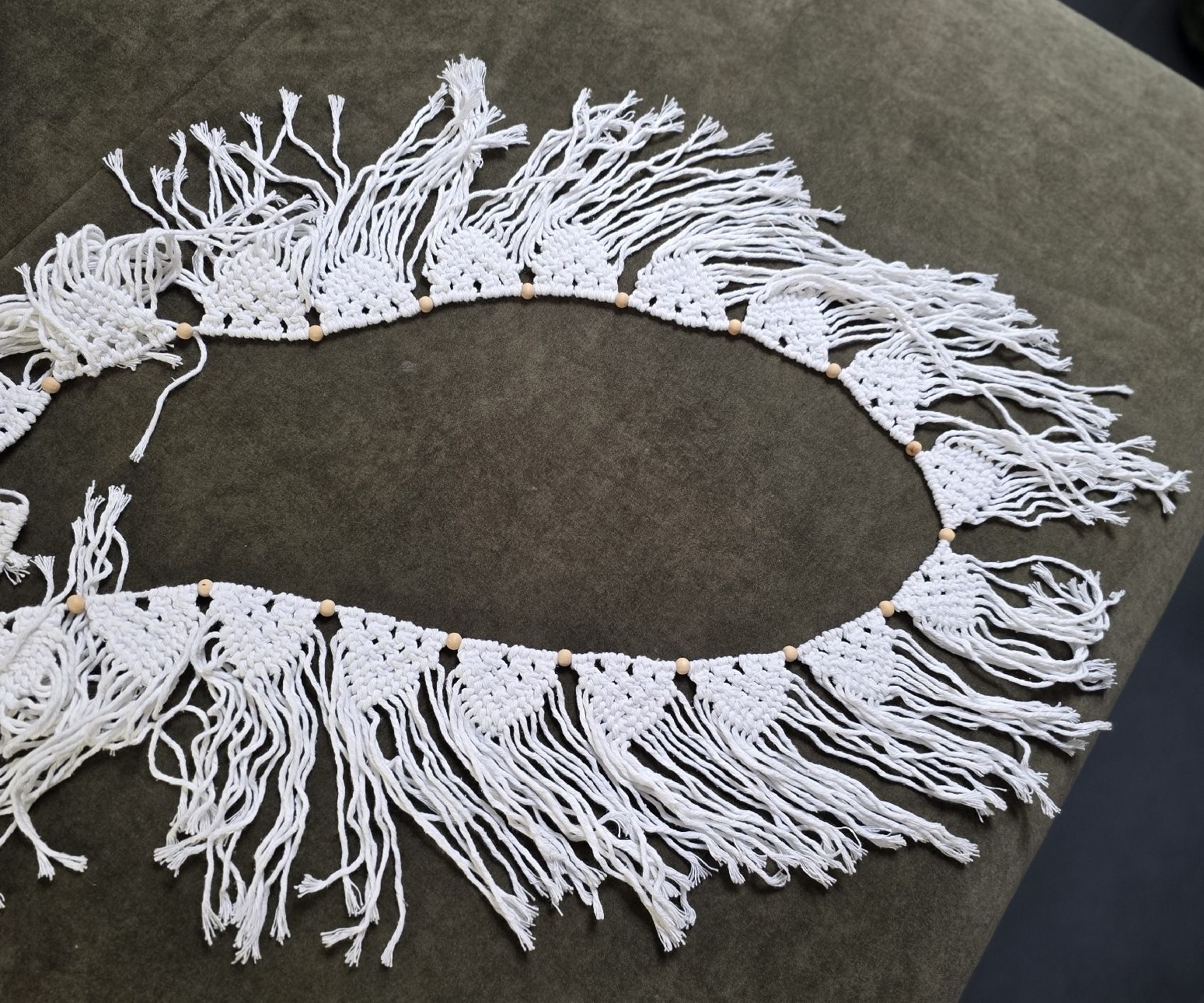 Tutte le decorazioni: Makramee Handmade ! Neu! – Nuovo (secondo la descrizione) da Rheinsulz venduto da Gilea 3