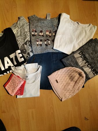 Winter-Kleiderpaket Mädchen, Gr. 146/152,