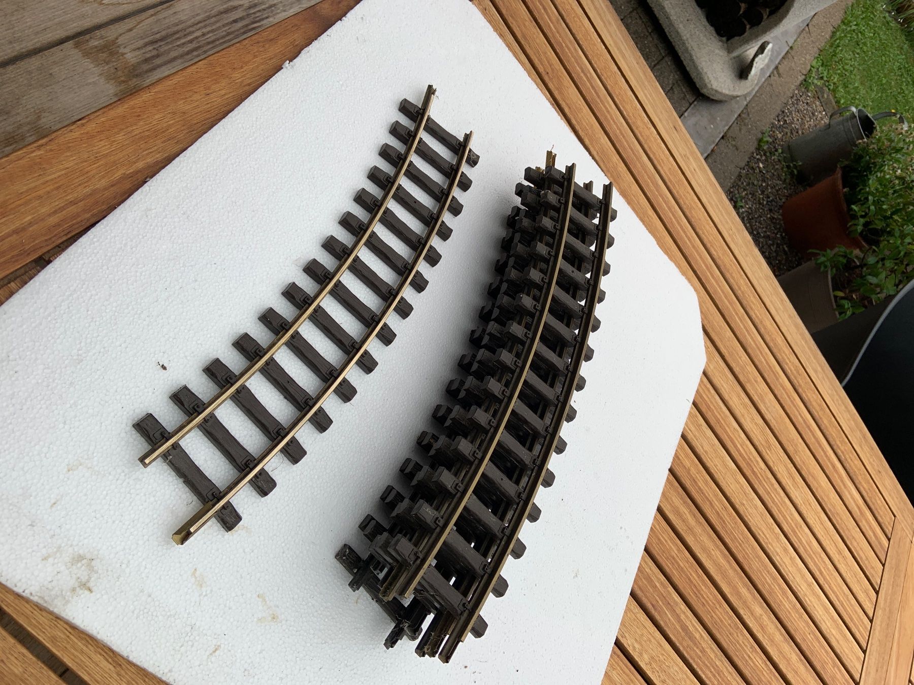 LGB Modellini di ferrovie: LGB Schienen kurven – Usato da Kerns venduto da kathia08 1